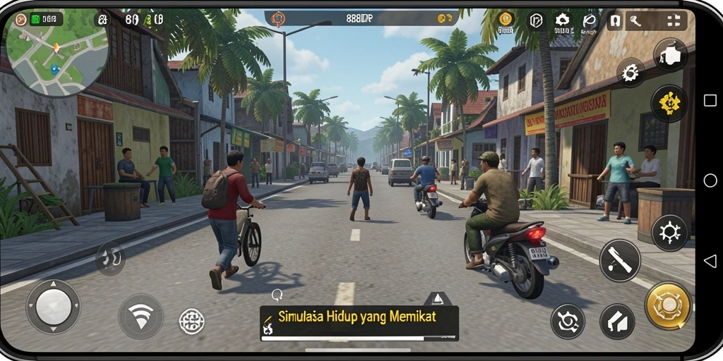 Tampilan gameplay mendalam dalam 888IDR yang menarik dan interaktif.
