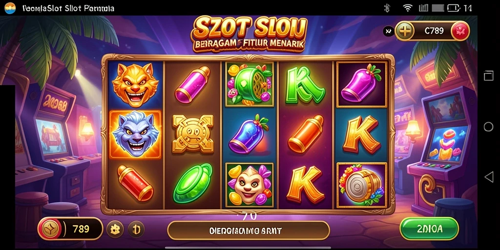 Tampilan gameplay Slot C789 yang menarik dan menghibur.