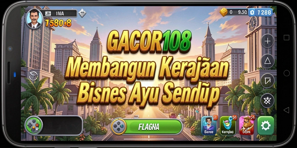 Gameplay GACOR108 yang menunjukkan pengelolaan bisnis yang dinamis.