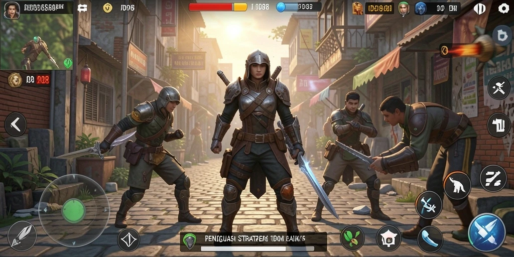 Tampilan gameplay menegangkan di <strong>ID098</strong> dengan strategi yang terlibat.