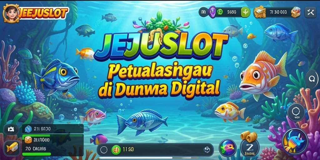 Tangkapan layar gameplay JEJUSLOT dengan suasana memancing yang memukau.