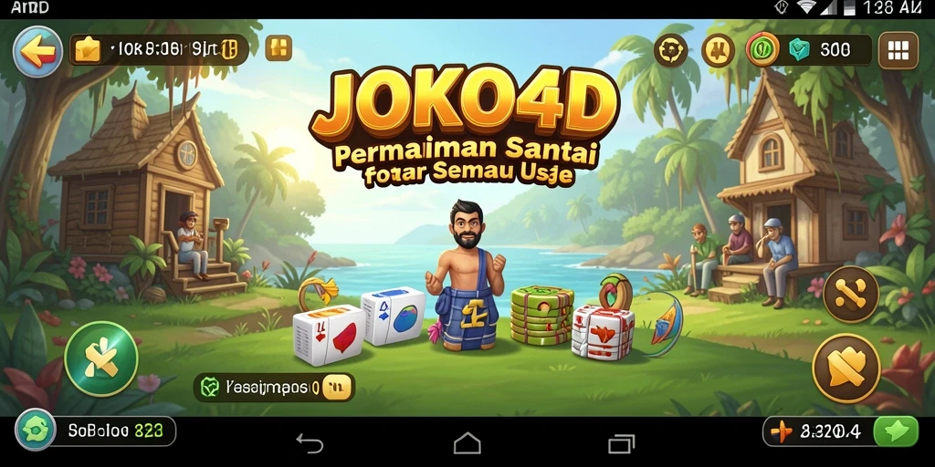 Tampilan menarik dari gameplay JOKO4D yang mengasyikkan.