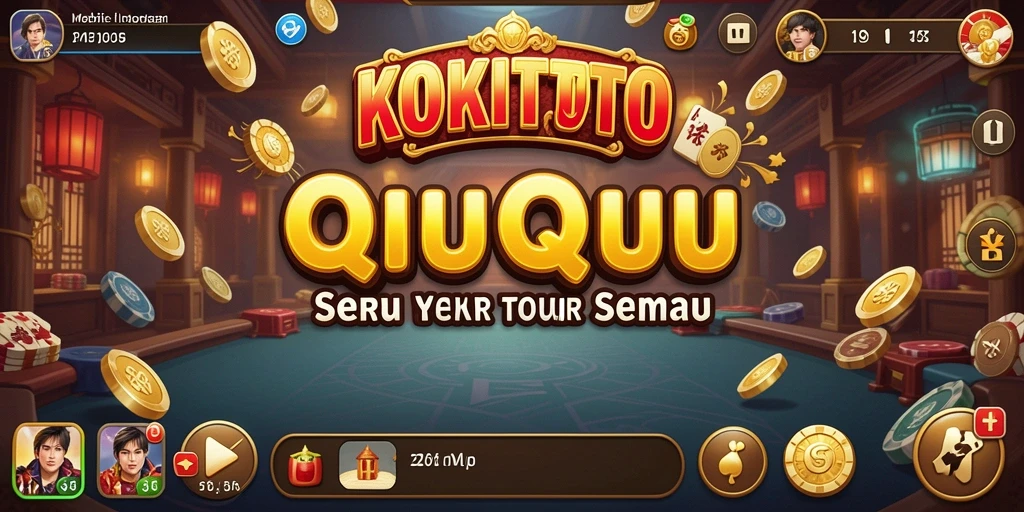 Screenshot gameplay menarik dari KOKITOTO dengan suasana QiuQiu.