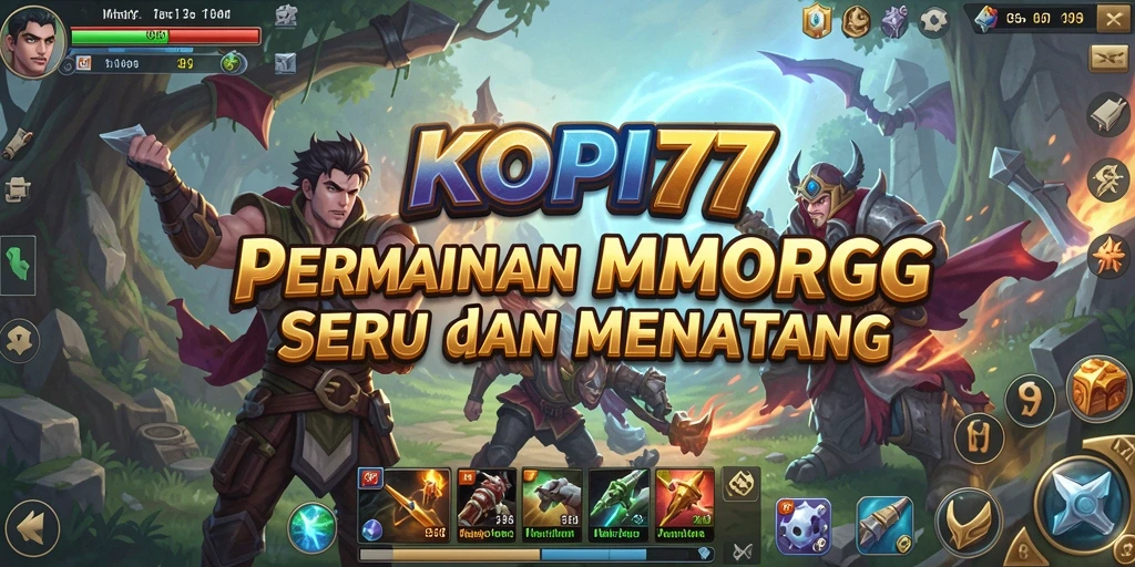 Tampilan gameplay seru KOPI77 yang penuh petualangan.