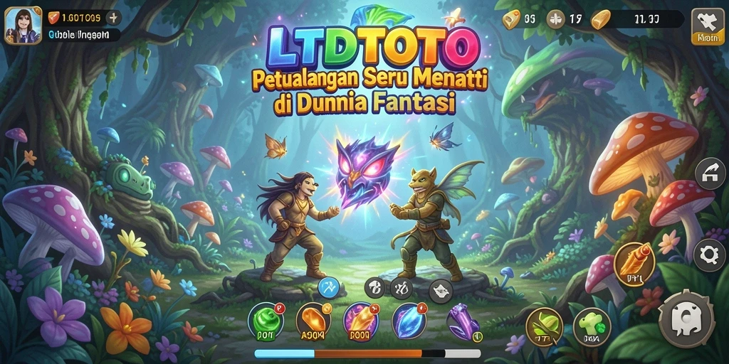 Tampilan gameplay LTDTOTO penuh aksi dan petualangan seru.