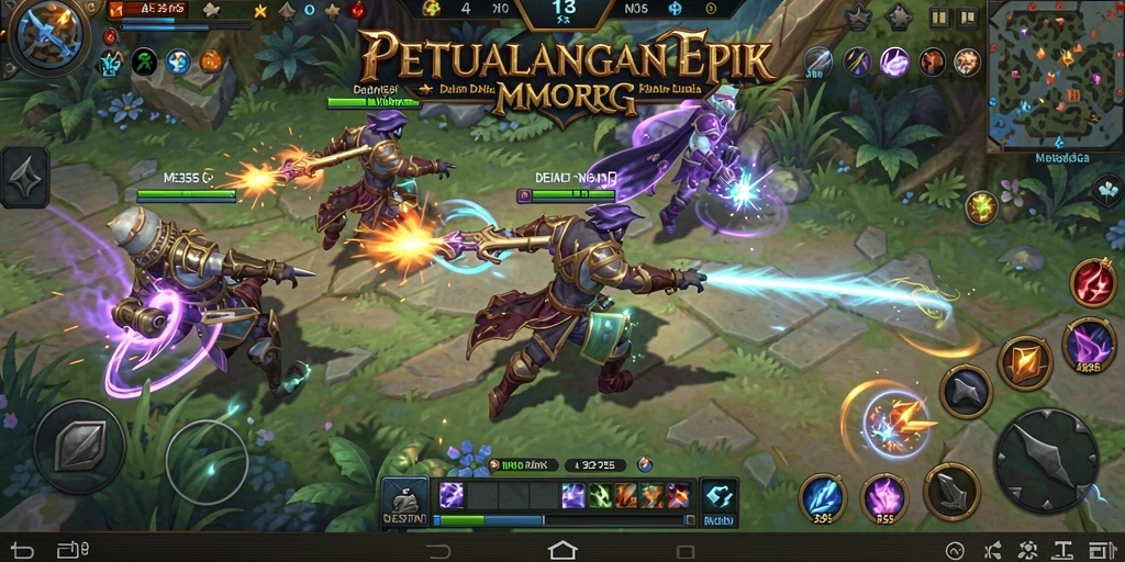 Tampilan gameplay <strong>ME355</strong> yang memukau dengan aksi seru.