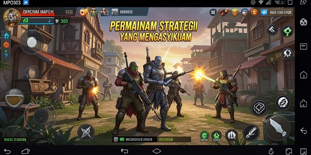 Tampilan gameplay MPO303 yang intens dan penuh strategi.