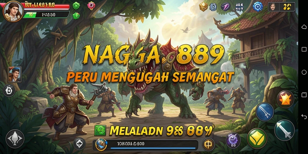 Tangkapan layar NAGA889 menampilkan gameplay adventure yang mendebarkan.