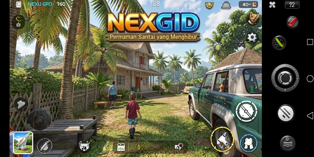 Gameplay seru dan menghibur dari NEXGID yang menampilkan level menarik.