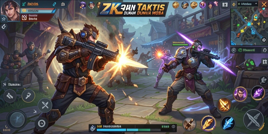 Tampilan gameplay luar biasa dari ZK3 dengan aksi seru.